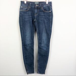 TED BAKER PARIS | Zip Ankle Skinny Jeans 26 x 30